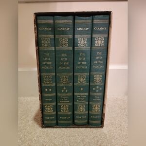 The Lives of the Painters by John E. Canaday (1969, Hardcover) Box Set Of 4
